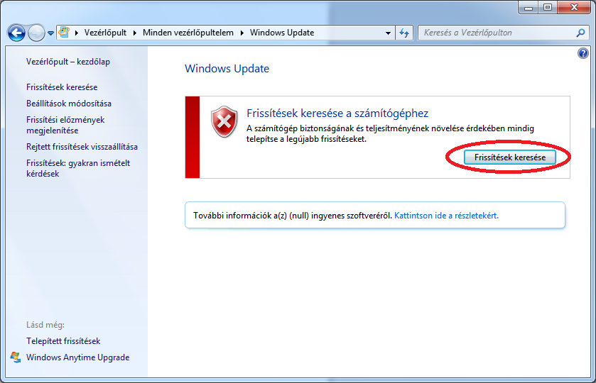 Download Frissítés Windows 7 rendszerhez (KB) from Official Microsoft Download Center