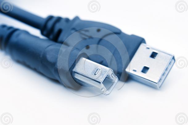 USB nyomtatókábel